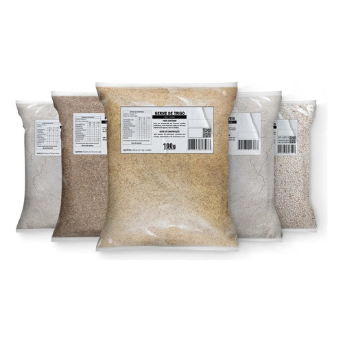 Energético Natural Pó 500g Suplemento - 5 Super Alimentos