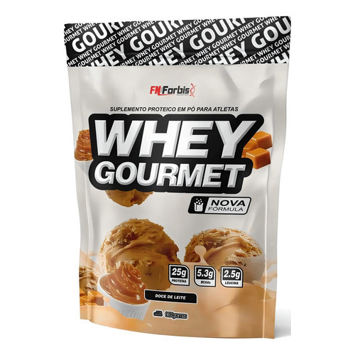Whey Protein Gourmet Refil 900 G - Fn Forbis - Proteina Sabor