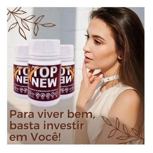 Topnew Premium Suplemento Alimentar Carnitina 45 caps - Image 4